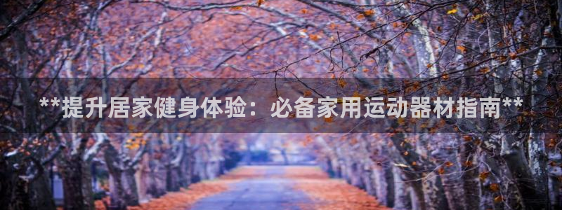 意昂体育3招商电话地址：**提升居家健身体验：必备家