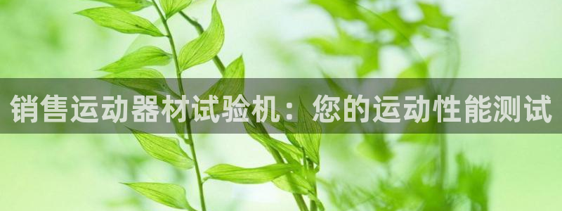 意昂3娱乐下载：销售运动器材试验机：您的运动性能测试