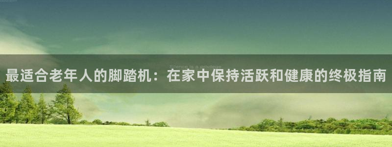 意昂体育3平台假的吗是真的吗：最适合老年人的脚踏机：
