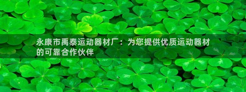 意昂体育3是干嘛的公司：永康市禹泰运动器材厂：为您提