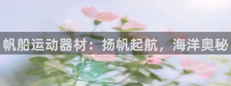 意昂3科技：帆船运动器材：扬帆起航，海洋奥秘