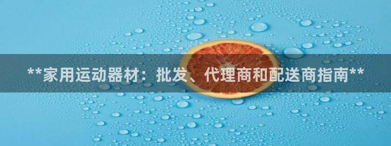 意昂体育3平台注册流程图：**家用运动器材：批发、代