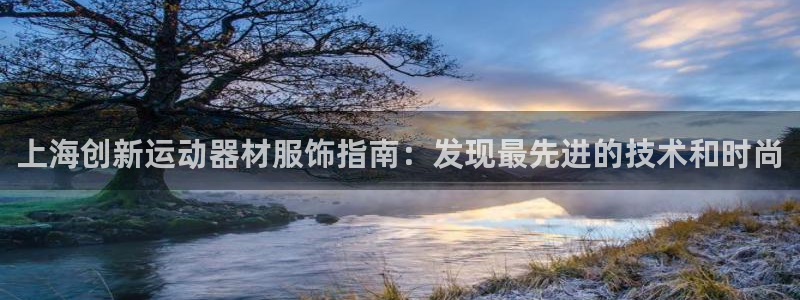 意昂3官网：上海创新运动器材服饰指南：发现最先进的技