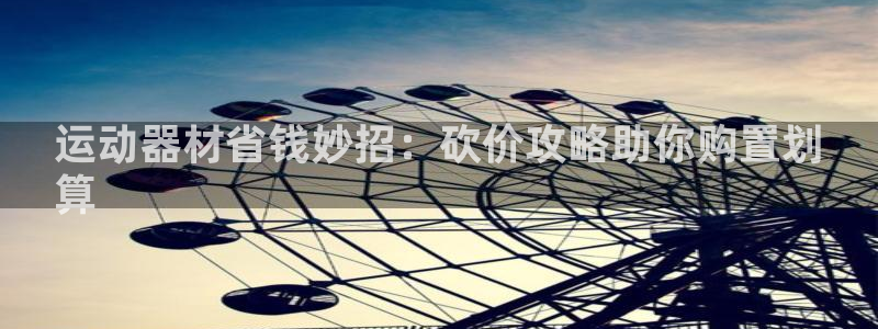 意昂3娱乐平台：运动器材省钱妙招：砍价攻略助你购置划