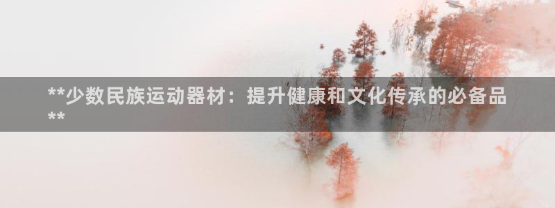 意昂3集团：**少数民族运动器材：提升健康和文化传承