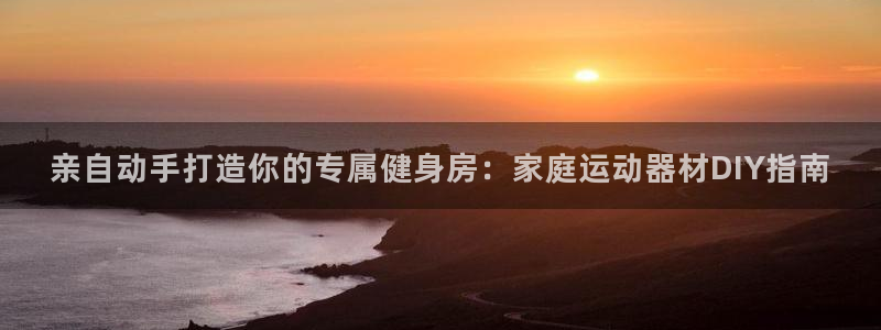 意昂3科技：亲自动手打造你的专属健身房：家庭运动器材DIY指