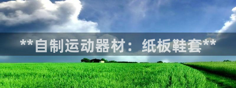 意昂体育3招商电话是多少啊：**自制运动器材：纸板鞋